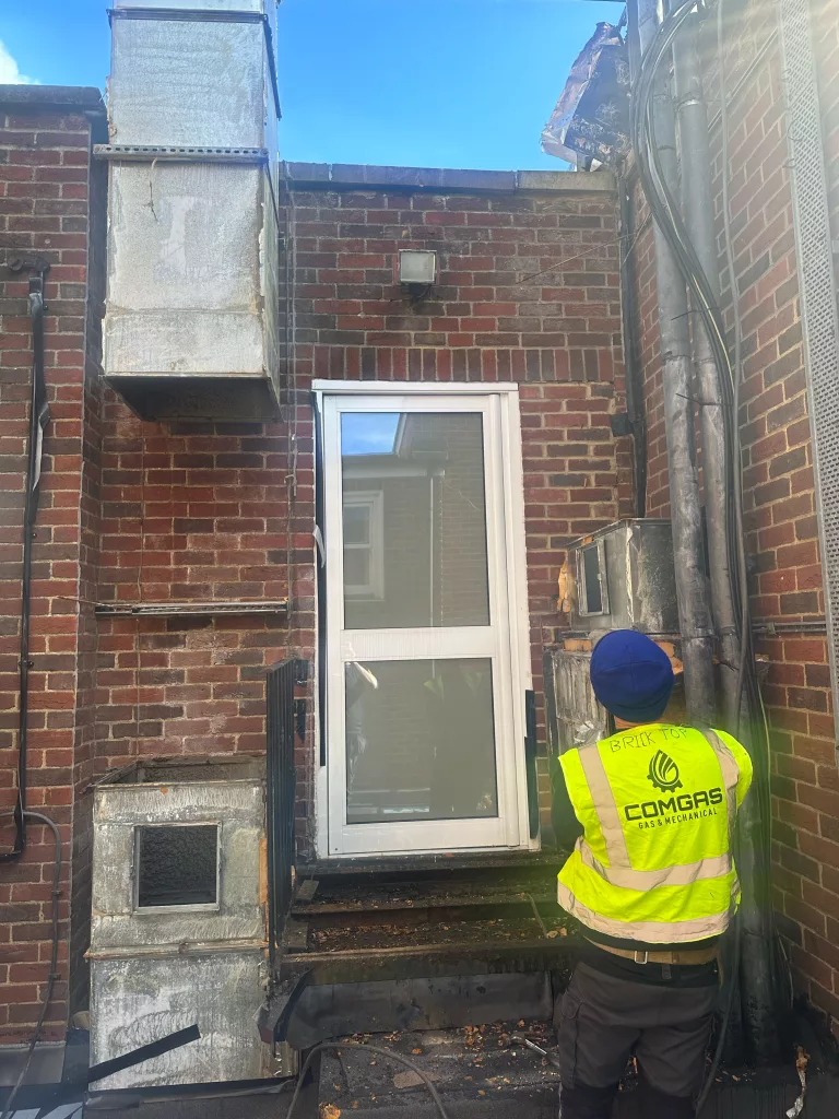 South Farnham School, Farnham – Kitchen Extract Ductwork Replacement project photograph 7